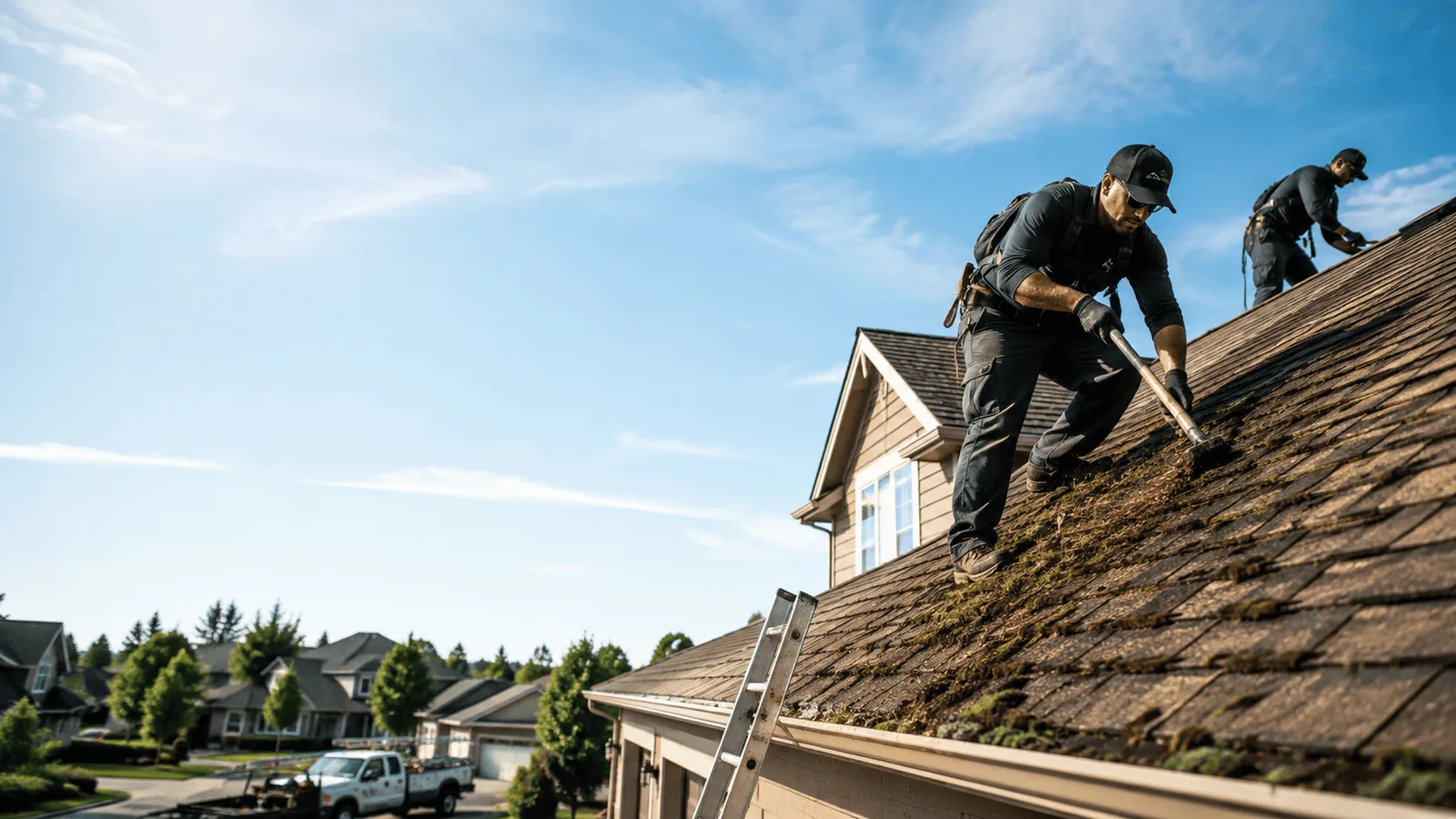 Roof Moss Removal in Woden, IA near me